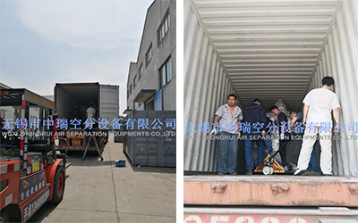 烈日炎炎下，中瑞制氮機制氧機發(fā)貨依然在緊鑼密鼓地有序進行